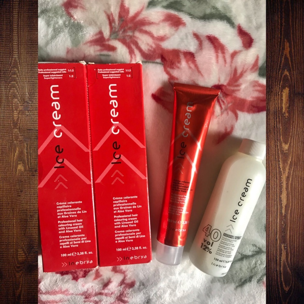 Icecream Hair Lightening Bundle / Set